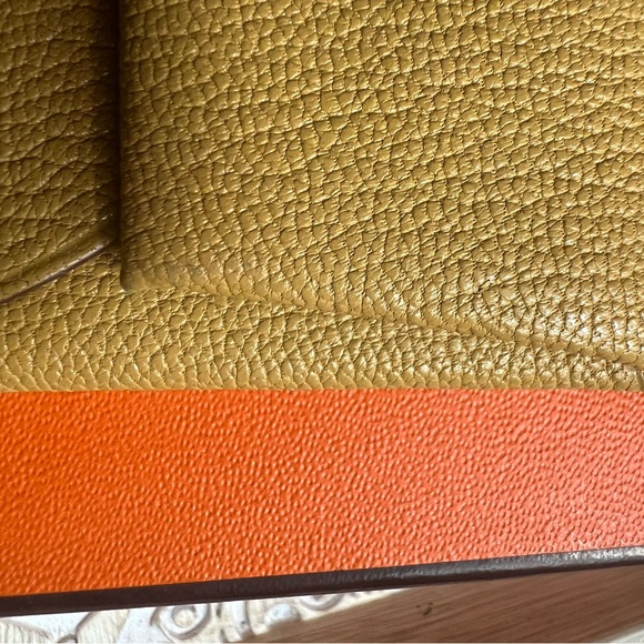 Hermes Bastia coin purse in Curry, NIB - Picture 6 of 7